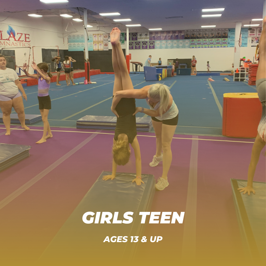 teen girl gymnastics classes