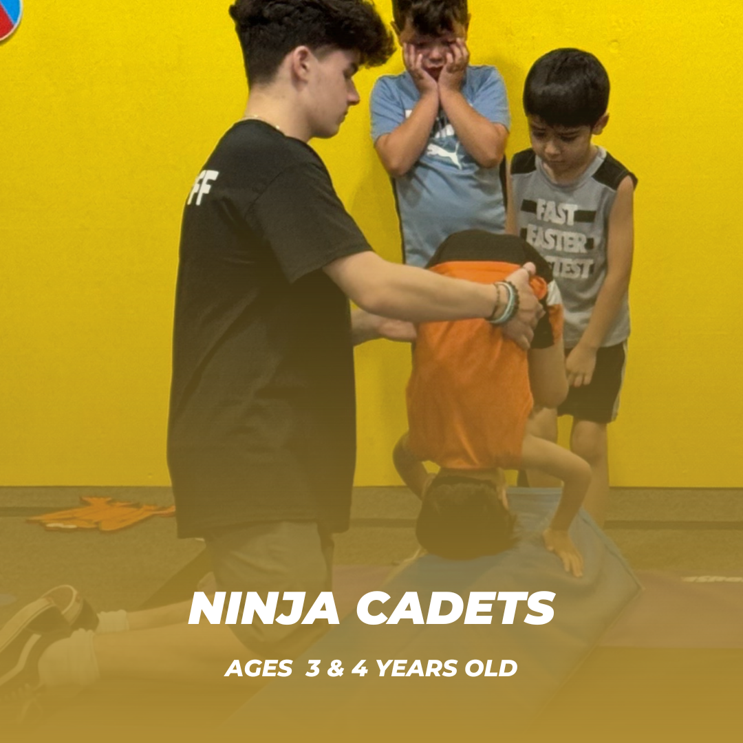 Ninja Cadets - Ages 3 to 4 Years